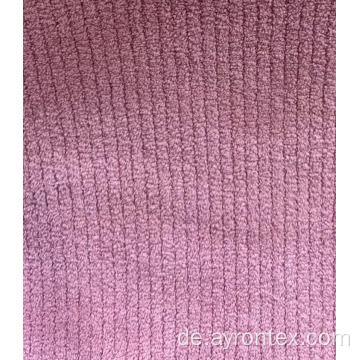 Polyester Jacquard Strip Sherpa Fleece